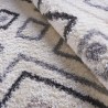 Rechthoekig shaggy langpolig modern hypoallergeen tapijt BIA003 Aanbod
