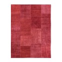Rechthoekig rood modern design woonkamer antislip tapijt TURO01 Verkoop