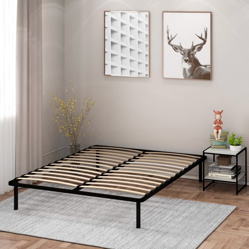 houten matras bed 120x190cm Michela M