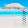 GiraFacile strandparasol Apollo van 220 cm met uv-bescherming 