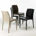 Grand Soleil Plastic polyrattan stoelen. Voorraad aanbod 20 stuks Boheme