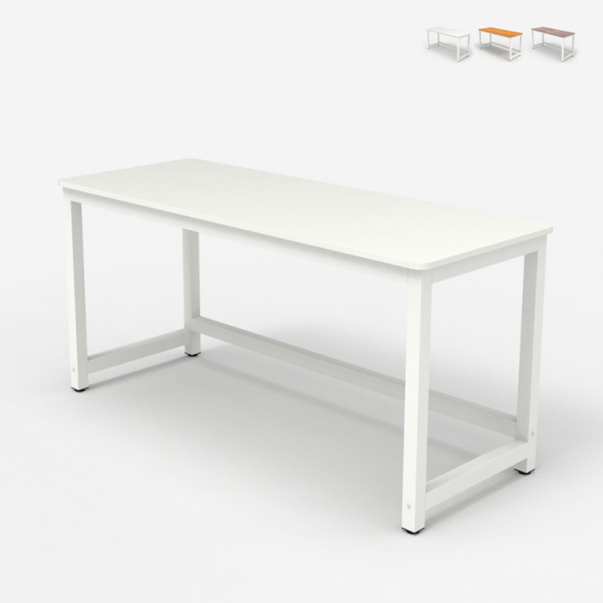 Een centrale tool die een belangrijke rol speelt hoofdkussen Higgins Bridgewhite 120 Modern houten bureau 120 x 60 cm rechthoekig wit