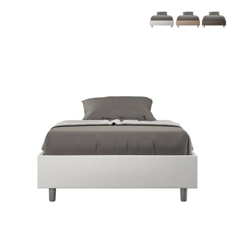 Tweepersoonsbed 140x200 Franse sommiercontainer Azelia F