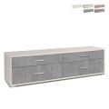 TV-meubel met 4 lades modern design Mila Aanbieding