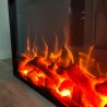 Inbouw elektrische haard wandframe kachel energiezuinig Vulcano Aanbod