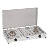 Gasfornuis voor camping 2 pitten met deksel 5522G CF Parker Aanbieding