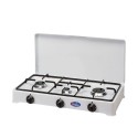 Draagbaar camping gasfornuis 3-pits 5328BGP CF Parker Aanbieding