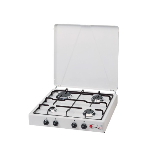 Draagbaar gasfornuis voor camping, 4-pits 542BGP CF Parker Aanbieding