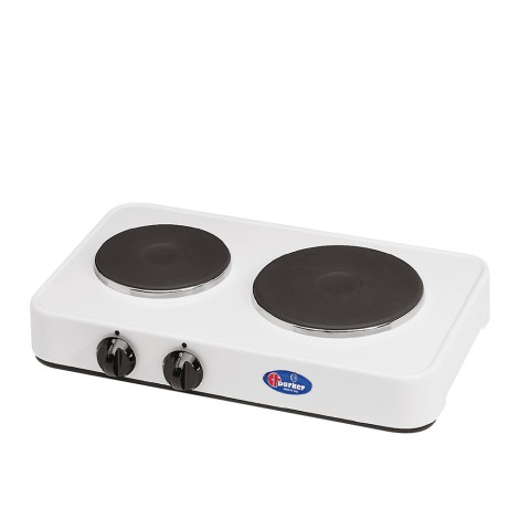 Draagbaar elektrisch kooktoestel met 2 kookplaten voor camping 5322PB CF Parker Aanbieding
