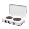 Elektrisch Kooktoestel voor Camping 2 Branders Deksel 5322PBC CF Parker Aanbieding