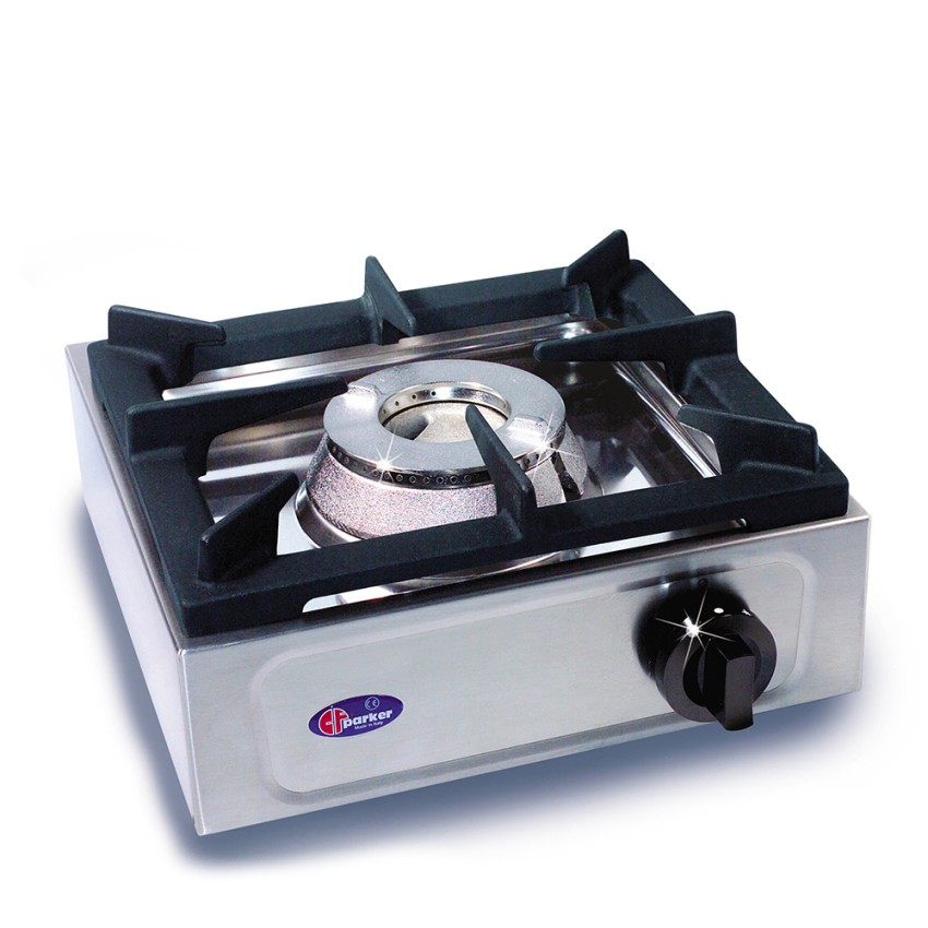Professionele gasfornuis van roestvrij staal met 1 brander BIG7001F9 Parker Aanbieding Professionele gasfornuis van roestvrij staal met 1 brander BIG7001F9 Parker Aanbieding