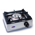 Professionele gasfornuis van roestvrij staal met 1 brander BIG7001F9 Parker Aanbieding