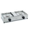 Professionele gasfornuis met 2 pitten BIG7502L1 Parker Aanbieding