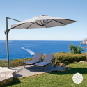 Aluminium zweefparasol 3 meter Paradise Korting