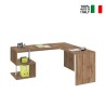 Moderne hoekbureau kantoor/studie 160/180cm van hout Vilnis WD Verkoop