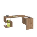 Moderne hoekbureau kantoor/studie 160/180cm van hout Vilnis WD Catalogus