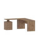Modern houten hoekbureau 3 laden Nieuw Selina WD Karakteristieken