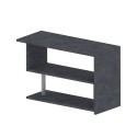Draaibare hoekbureau met 2 planken in grijs Volta RT Karakteristieken