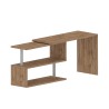 Draaibare hoekbureau Volta WD hout met 2 planken Keuze