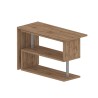 Draaibare hoekbureau Volta WD hout met 2 planken Model