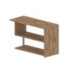Draaibare hoekbureau Volta WD hout met 2 planken Karakteristieken