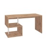 Moderne ruimtebesparende houten bureau 140x60cm Bolg WD Aanbod