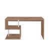 Moderne ruimtebesparende houten bureau 140x60cm Bolg WD Korting