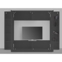 Moderne wandmeubel set met TV-meubel, vitrinekast en hangkast Note Ledge Catalogus