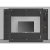 Moderne wandmeubel set met TV-meubel, vitrinekast en hangkast Note Ledge Catalogus