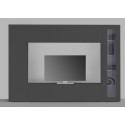 Moderne wandmeubel set met TV-meubel, vitrinekast en hangkast Note Ledge Kortingen