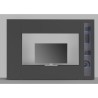 Moderne wandmeubel set met TV-meubel, vitrinekast en hangkast Note Ledge Kortingen