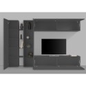 Moderne wandmeubel TV-kast vitrine hangkast Note Duet Kortingen