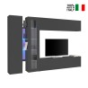 Moderne wandmeubel TV-kast vitrine hangkast Note Duet Verkoop