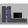 Moderne wandmeubel tv-kast woonkamer vitrinekast Elco RT Korting