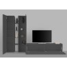 Moderne wandmeubel tv-kast woonkamer vitrinekast Elco RT Kortingen