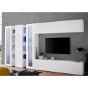 Wandmeubel met 2 vitrinekasten, TV-meubel, hangkast Joy Mir Catalogus