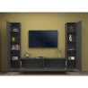Vibe RT modern grijs TV-meubel hangend wandsysteem 2 kasten Kortingen