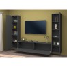 Vibe RT modern grijs TV-meubel hangend wandsysteem 2 kasten Catalogus