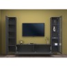 Moderne wandmeubelset met zwevend TV-meubel, vitrinekast en kast Peris RT Kortingen