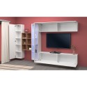 Hangend wit TV-meubel boekenkast wandmeubel Loane WH Kortingen