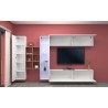 Wandmeubel zwevend wit TV-kast boekenkast vitrine Loane WH Catalogus