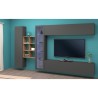 Loane RT modern hangend TV meubel boekenkast wandmeubel Korting