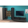 Moderne zwevende wandmeubel TV kast boekenkast 2 kasten Talka RT Kortingen