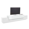 Modern design TV meubel 240cm wit 4 vakken en 3 deuren Corona Low Bial Aanbod