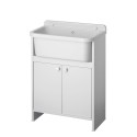 Buiten wasmeubel 55x34cm 2 deuren Pancrazio 5001PKC Negrari Aanbieding