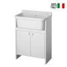 Buiten wasmeubel 55x34cm 2 deuren Pancrazio 5001PKC Negrari Verkoop