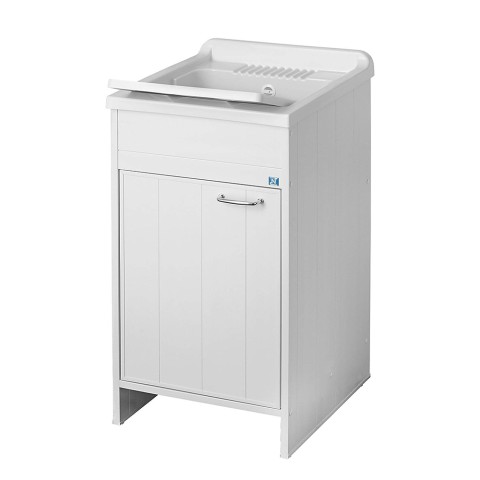 Wasmobiel 45x50cm wit wasbak met wasplank 9006K Negrari Aanbieding