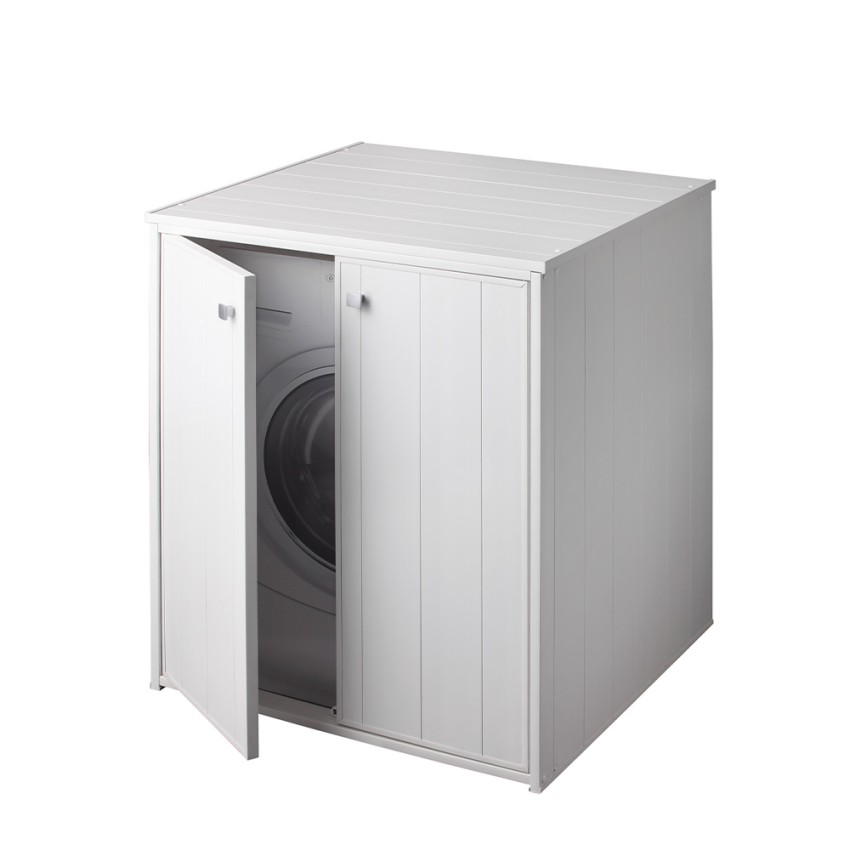 Mobiele beschermkast voor wasmachine en droger extra groot XXL 5013P Negrari Aanbieding Mobiele beschermkast voor wasmachine en droger extra groot XXL 5013P Negrari Aanbieding