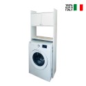 Ruimtebesparende wasmachinekast 2 deuren Marsala 5016P Negrari Verkoop