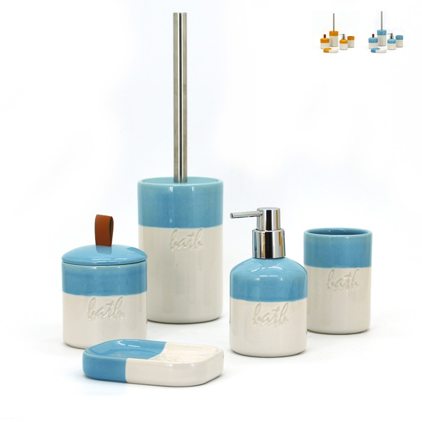 Badaccessoires keramisch zeepschaal toiletborstelhouder dispenser Folk Verkoop Badaccessoires keramisch zeepschaal toiletborstelhouder dispenser Folk Verkoop